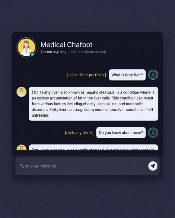 Medical Chatbot — ai / rag project